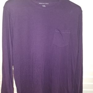 Mens long sleeve American Eagle tee